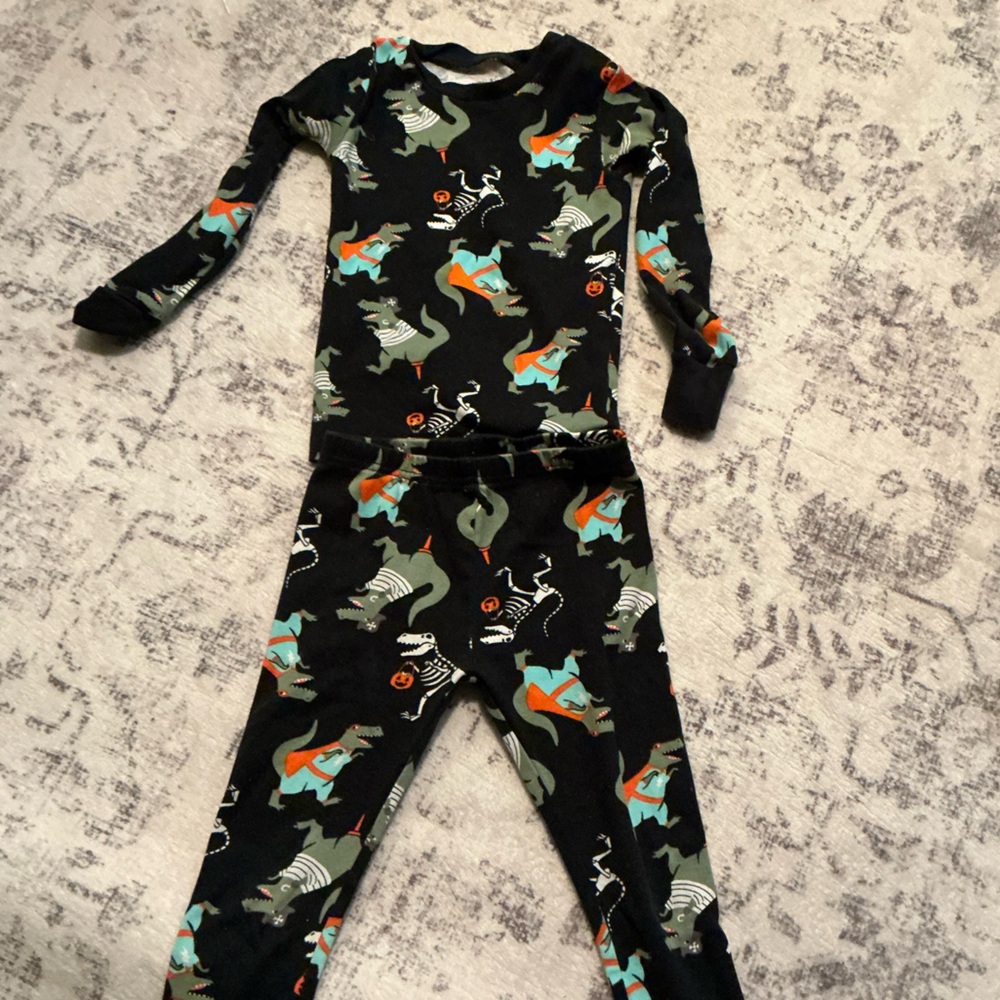 3T/4T Halloween Dinosaur Pajama Set